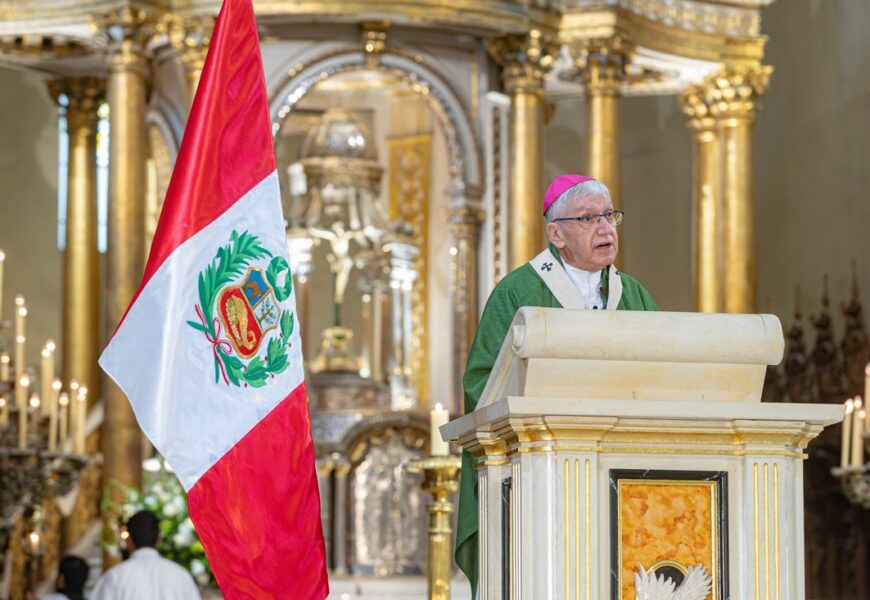 Mons. Castillo en Misa por el Perú: Hacia un país más unido, justo y compasivo
